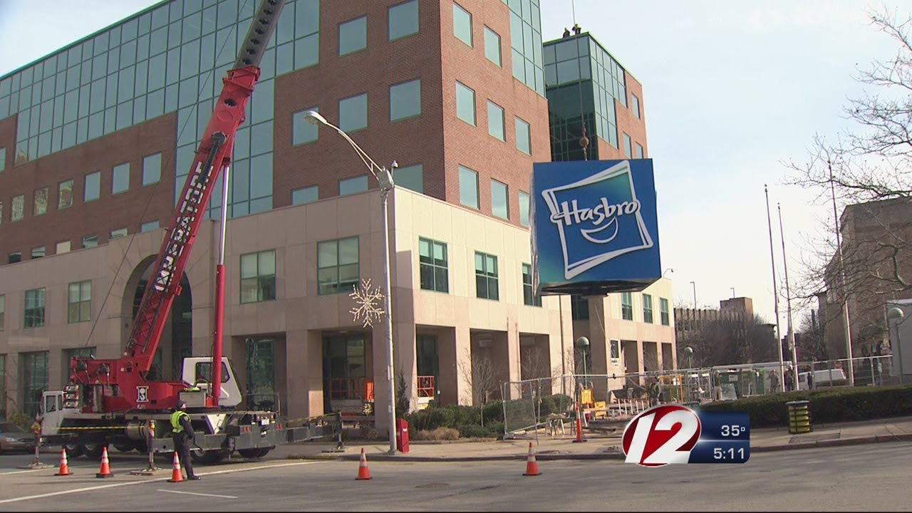 Sign Added to New Hasbro HQ YouTube