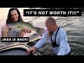 Ended Up In The Lake!!! | Teaching My Wife To Bass Fish Pt. 2