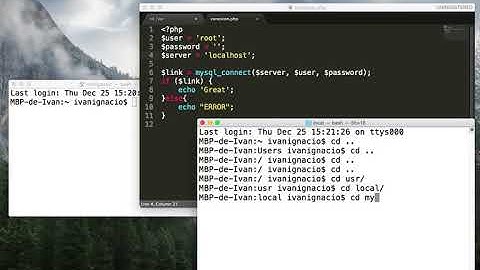 Warning mysql connect No such file or directory
