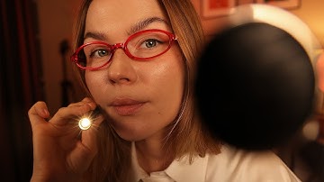 ASMR Face Exam ✨ Measuring, Mapping & Gentle Skincare Treatment