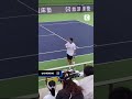 🤕💥 Le pétage de plomb de Terence Atmane qui lance sa raquette vers le public ! #shorts #tennis