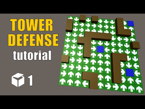 Как сделать игру tower defense на unity3D 1: Игровое поле