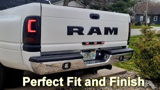 2nd Gen OEM Style Bumper Replacement | 2001 Dodge Ram 3500 Dually | Bumper LED Pods