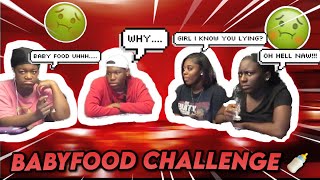BABY FOOD CHALLENGE🍼 WITH A TWIST *WINNER GETS $$*