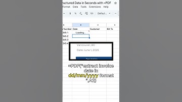 Convert Invoice PDF to Google Sheets in Seconds with AI
