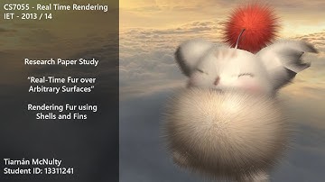 CS7055 - Real Time Rendering - Fur over Arbitrary Surfaces