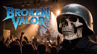 Broken Valor | K - AI Music [Official AI Hard Rock Music Video]
