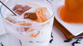 Tea Jelly Milk