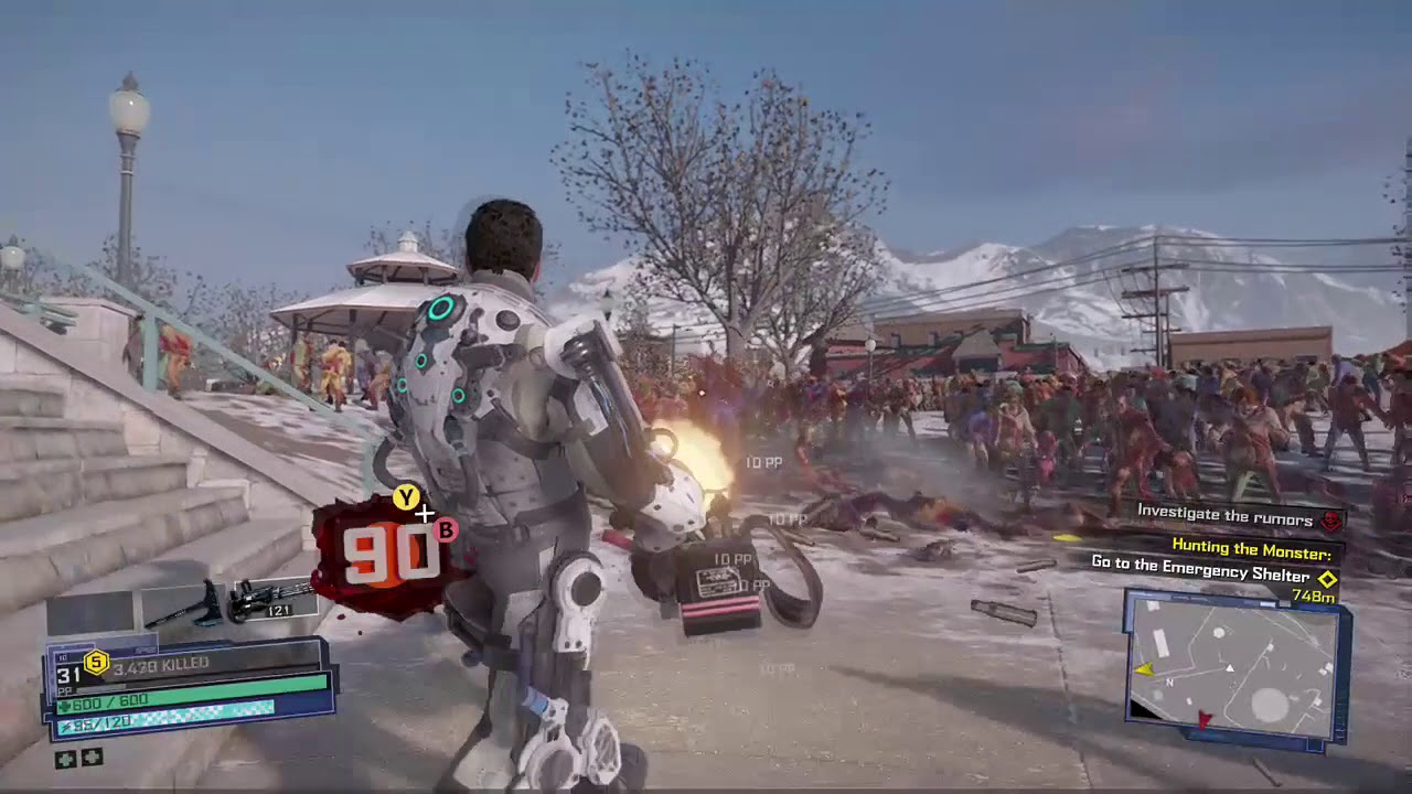 Just a killing a few zombies!