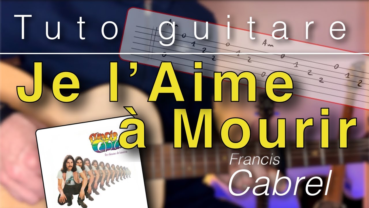 Comment jouer de la guitare comme Francis Cabrel ?, by MyGuitare