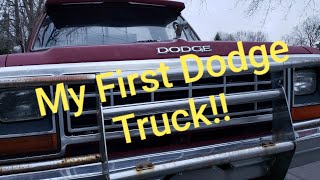 I Got A 1983 Dodge Ram!