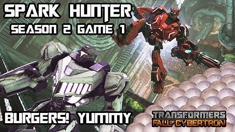 Transformers Fall of Cybertron - Spark Hunter S2 G1 - Burgers! Yummmmmmy