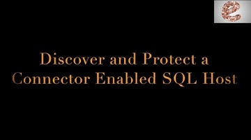Actifio How to Discover and Protect SQL