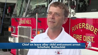 Riverside Fire Chief on paid leave after allegations of child enticement