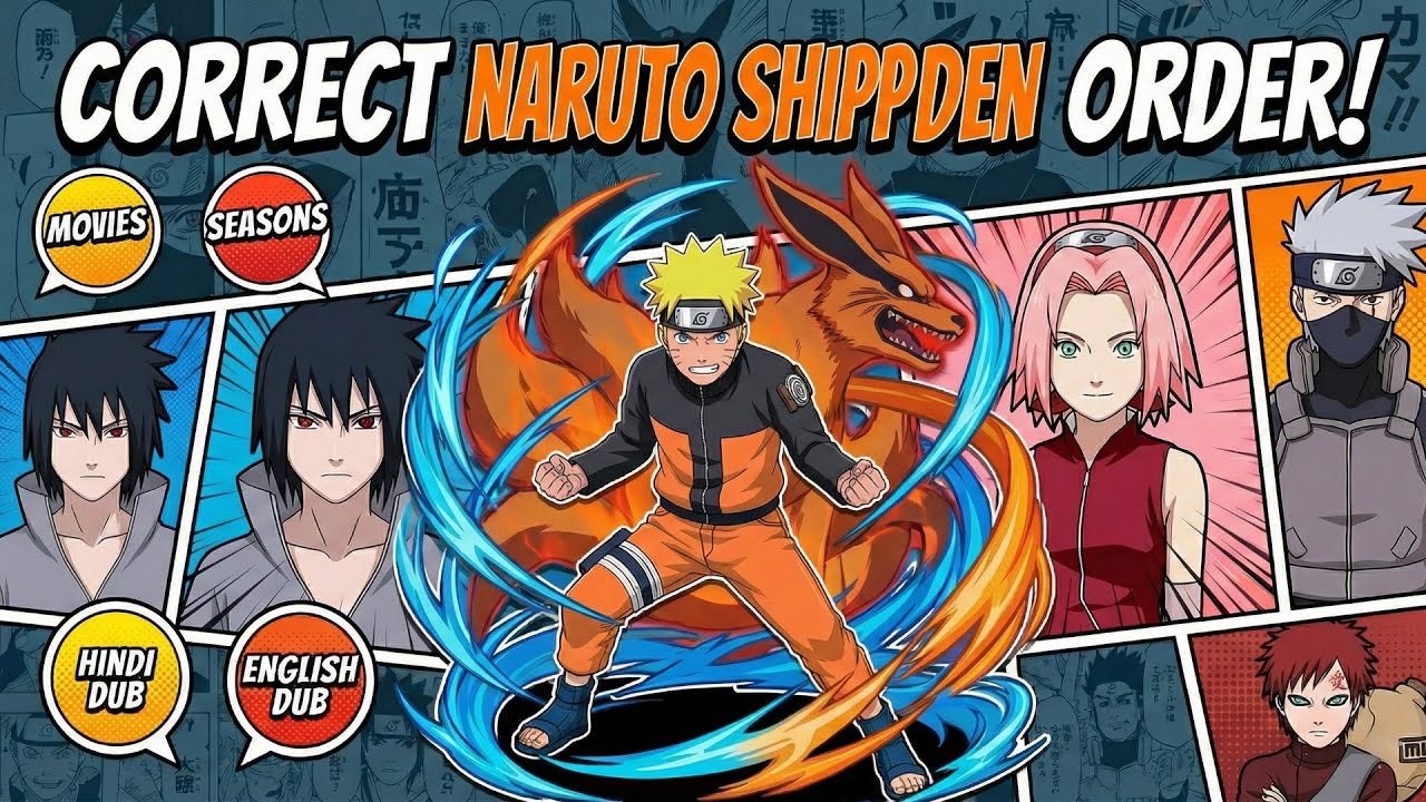 Полное руководство по аниме «Наруто Шиппуден» в индийской озвучке | Эпизоды, филлеры и фильмы
