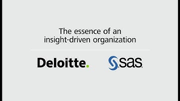 Deloitte and SAS: The path to analytic modernization