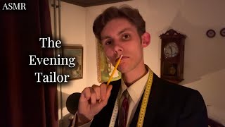 ASMR - Measuring you for a new suit, close up whispering & personal attention male roleplay  screenshot 1