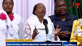 RACHAEL RUTO BREAKS SILENCE DURING NATIONAL PRAYER BREAKFAST AT SAFARI PARK