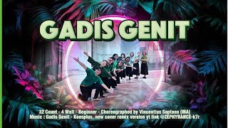 Gadis Genit - Beginner Line Dance | Demo by : Amare Komo
