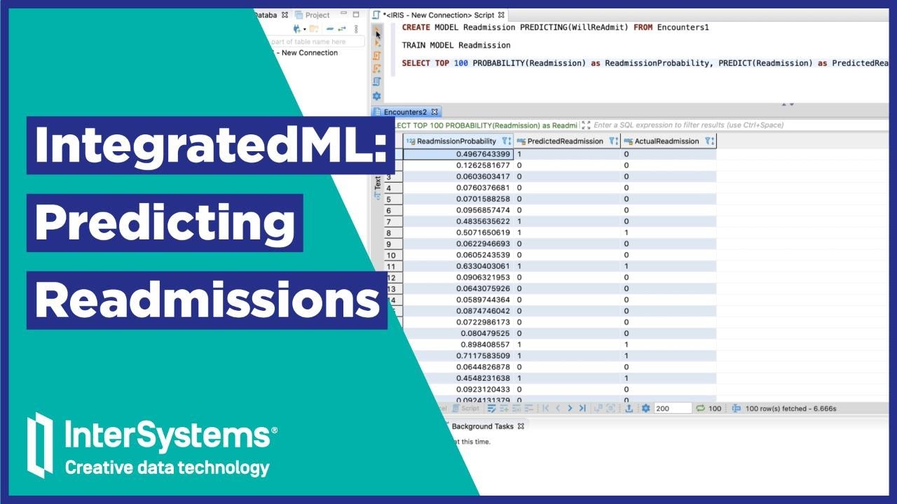 IntegratedML: Predicting Readmissions