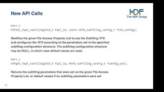 Subfiling and Multiple dataset APIs: An introduction to two new features in HDF5 version 1.14