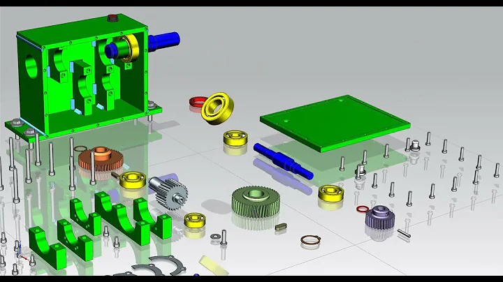 Siemens NX Assembly Sequence Getriebe
