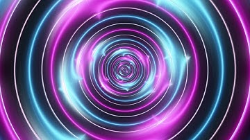 ► FREE Video Background Loop Footage 4K 2160p | Colorful Circle Lights #0060 ◄