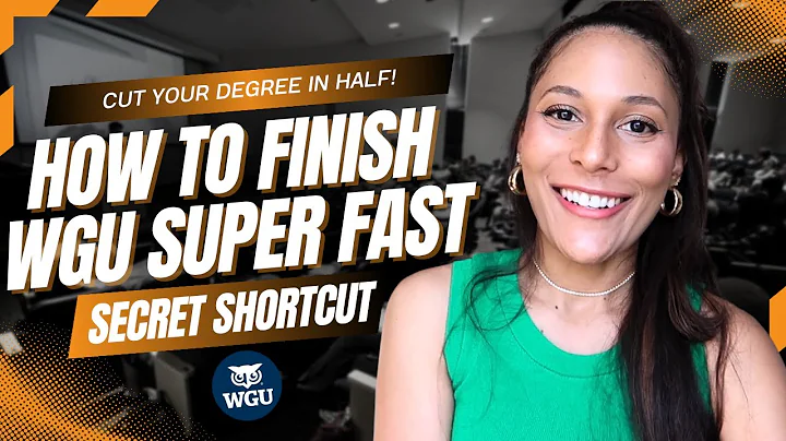 The FASTEST Way to Finish WGU (Transfer Credit Strategy That Works!)