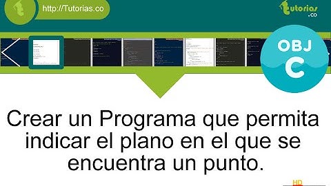 POO + sentencia if-else + Objective C (cuadrante de un punto sobre el plano)