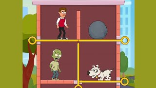 Rescue Daddy - Save Pull The Pin Game screenshot 5