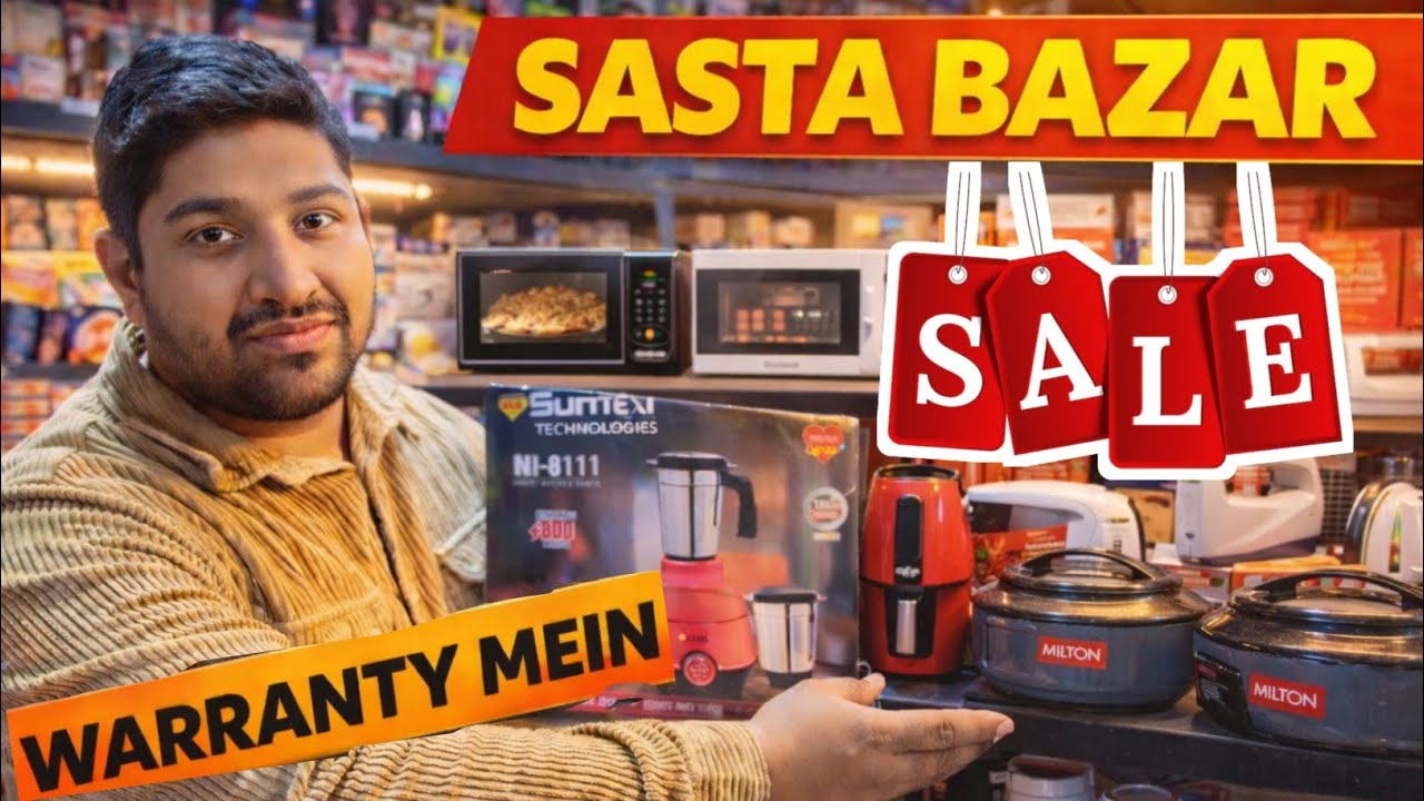 Sasta Bazar Mumbra | Gahr ka Saman | Sasta Offer 😱 | Mumbra Market