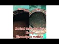 Rajdoot| Rusted Tank Cleaning| Using Electrolysis method| DIY| Home made