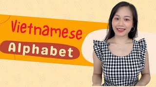 Basic Vietnamese - The Vietnamese Alphabet #learnvietnamese #vietnamesealphabet
