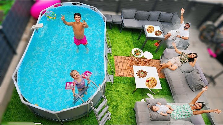 نقلنا غرفة القعدة للحديقة 🏡 (آخر مرة)