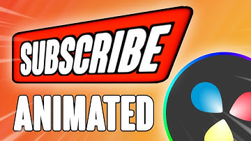 How to Make an Animated Subscribe Button in DaVinci Resolve