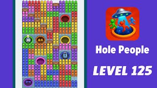 Hole People Level 125 Walkthrough | Gameplay Solution