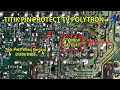 Cara melumpuhkan protec vertikal Tv Polytron Lsidi