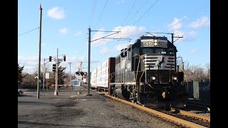 FHD 60FPS:  Conrail SA-31 on the Southern Secondary - 2/27/20