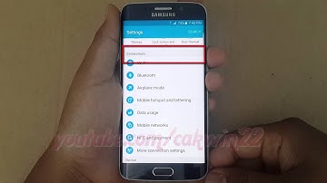 Samsung Galaxy S6 Tips : How to turn on or turn off data roaming