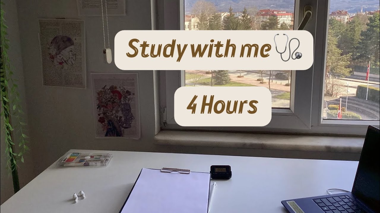 study with me 4 hours / ادرس معي 4 ساعات 📚