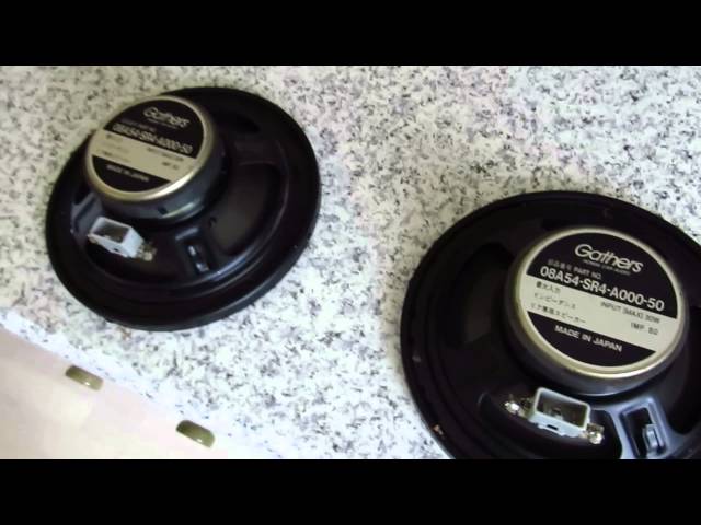 OEM Gathers Honda Speaker- Made by Pioneer! - YouTube