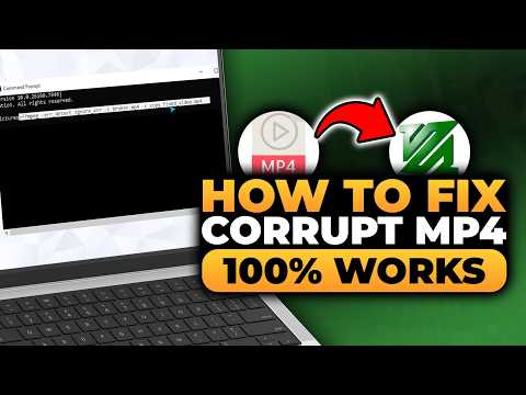 How To Fix Corrupt MP4 With FFmpeg (𝟮𝟬𝟮𝟲) | 100% WORKS | NO Yapping, To The Point! | FAST & EASY