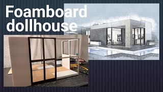 Handmade Foam Board Dollhouse Part 3