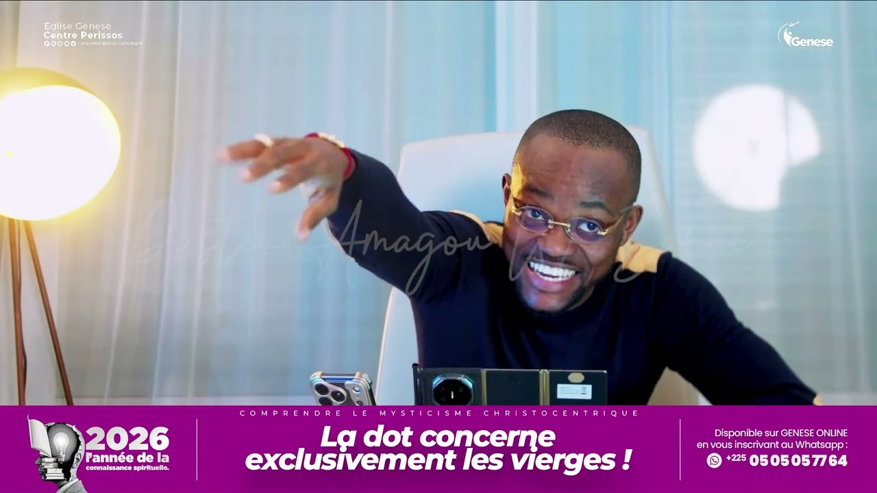 La dot concerne exclusivement les vierges !| PASTEUR WILFRIED ZAHUI