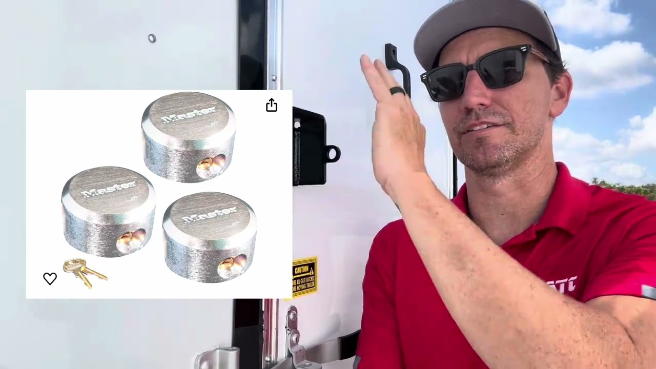 Locks. Puck locks for Trailer doors