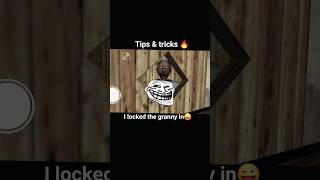 I locked the granny in,😅 this granny teleport trick 🔥 #granny #grannygame #grannyglitches #granny1