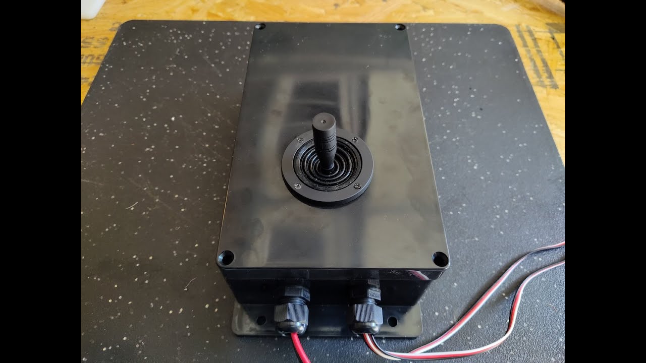 ESC Throttle and Servo Motor Steering Joystick Control for Trolling