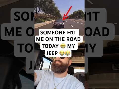 SOMEONE H1T ME ON THE ROAD TODAY 😭well… actually hold up 🤚🏻😭