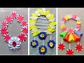 3 Amazing paper Flowers//Beautiful Craft For Home Decoration//Easy Wall Hanging Crafts//DIY.Handmade