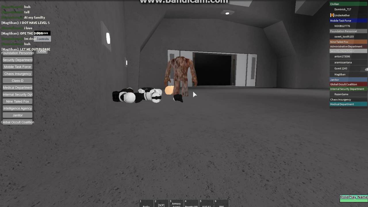 Roblox Scp Site 61 Roleplay Scp 352 Incident Youtube - this is a very scary roblox game scp site 61 fraser2themax